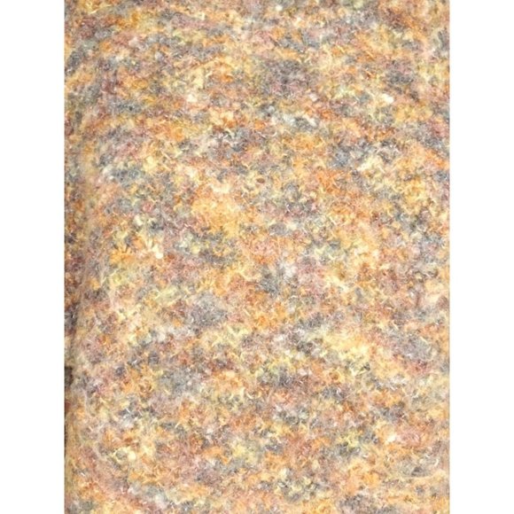 Vintage tan brown peach chunky wool knit pullover sweater - Picture 2 of 4